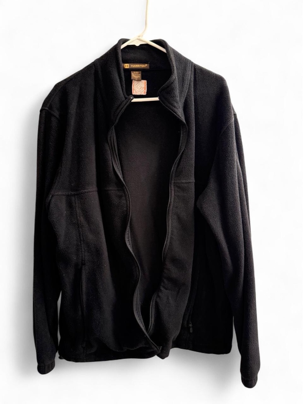 Hamilton Men's Black Full-Zip Fleece Jacket